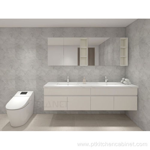 Modern Luxury Bath Furniture Gold Bathroom Vanity Cabinet